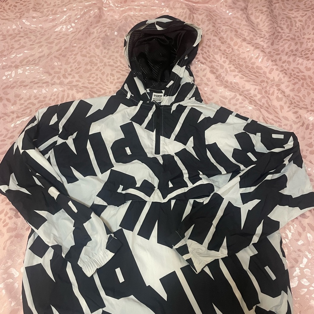 Black and White Graphic Hoodie